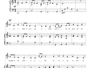 I Am a Child of God and So I Stand Tall SSA Voice and Piano