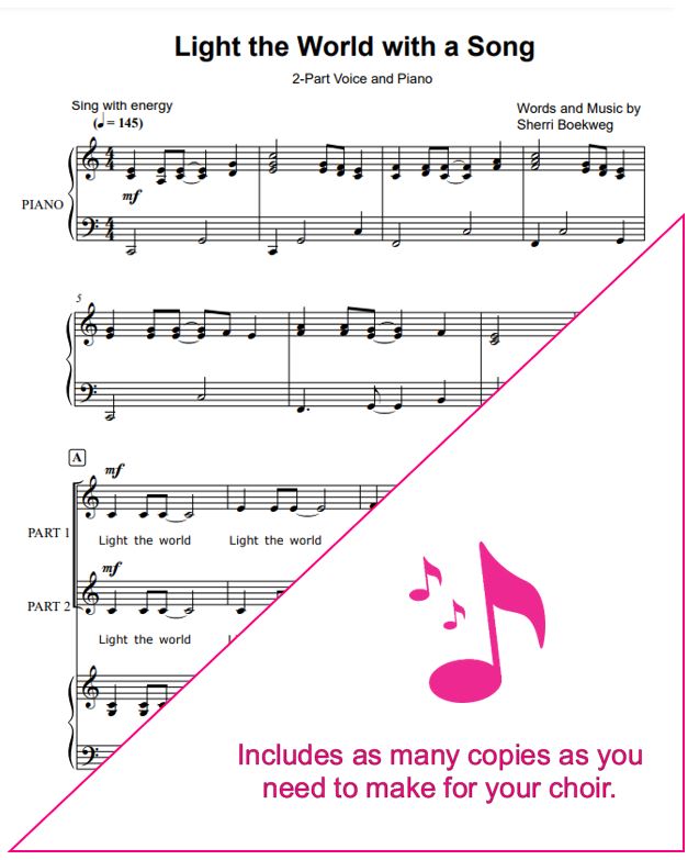 Light the World with a Song Choir Bundle Thumbnail