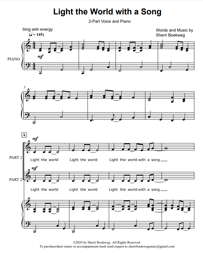 Light the World with a Song Page 1 Thumbnail